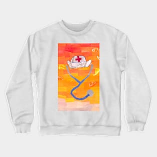 An Ode to School Nurses Crewneck Sweatshirt